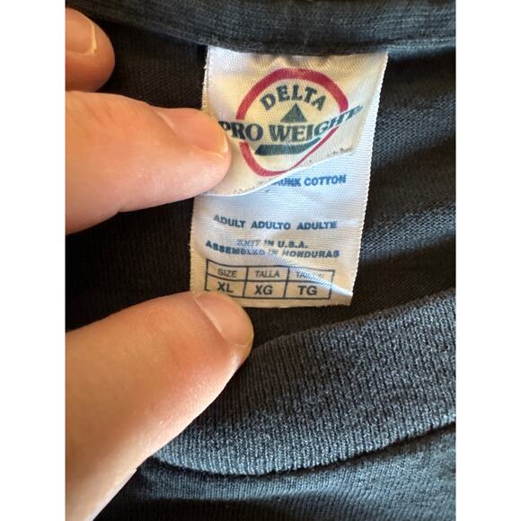 Vintage ‘05 Thundercats Faded Black XL Delta Pro Weight T-Shirt - Picture 2 of 7